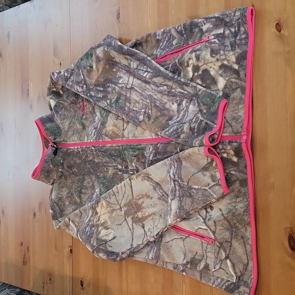 Real Tree fleece jacket